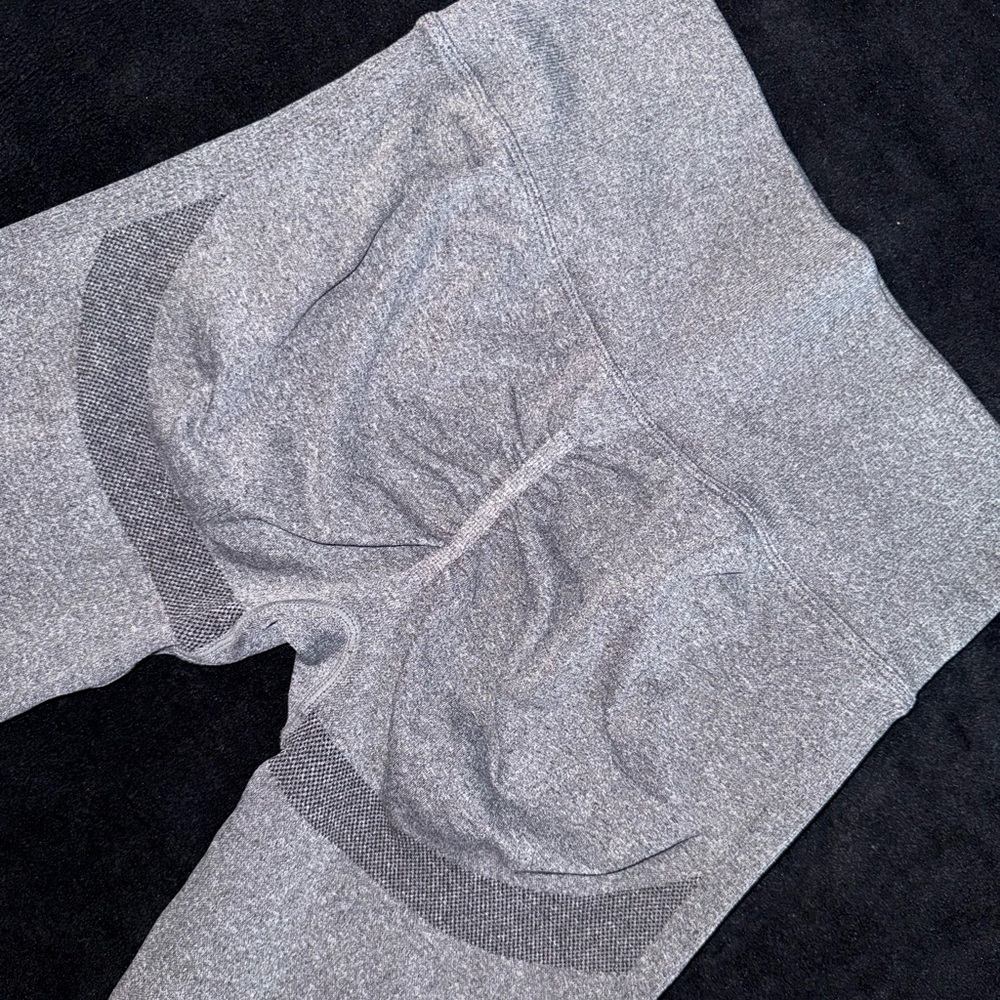 Scrunch Bum Leggings - Heather Gray